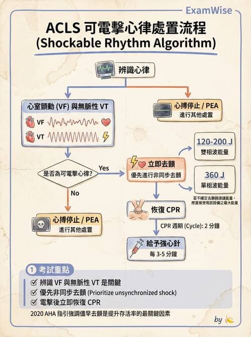 專師 - 心律不整與電擊治療 - AI 圖文解析預覽