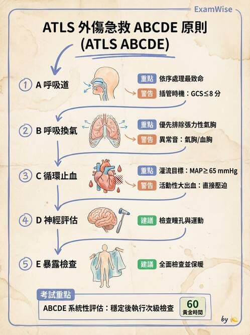 專師 - 創傷初評與呼吸道 - AI 圖文解析預覽