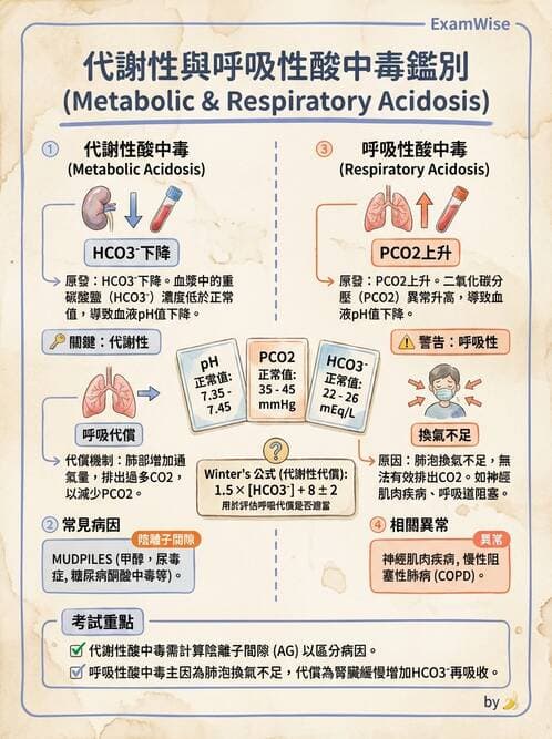 醫檢師 - 血液氣體分析 - AI 圖文解析預覽