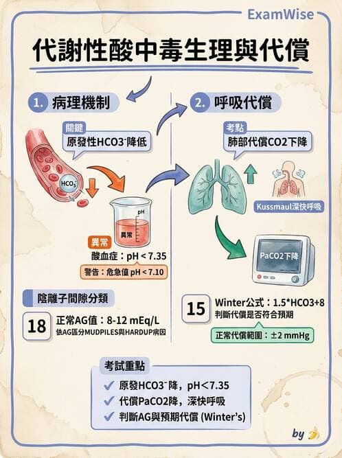 醫檢師 - 血液氣體分析 - AI 圖文解析預覽