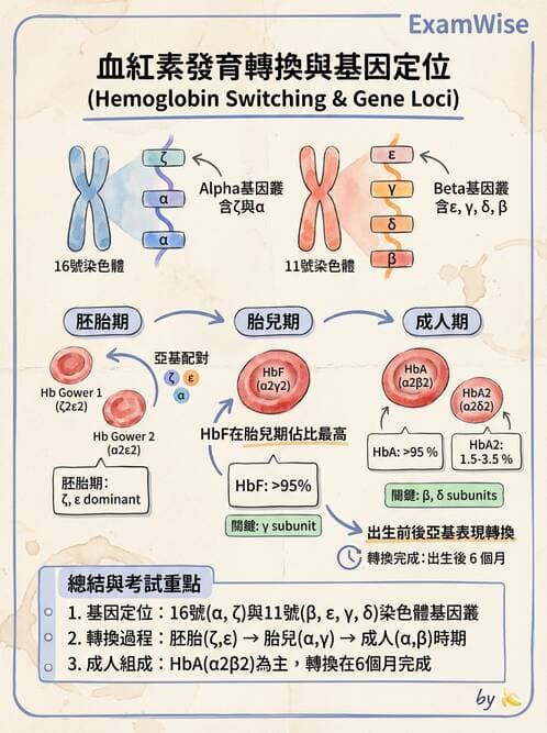 醫檢師 - 紅血球生理與形態 - AI 圖文解析預覽