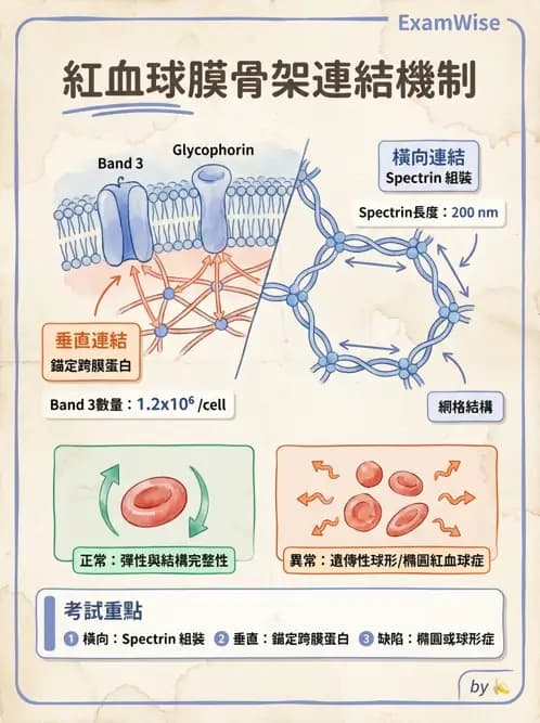醫檢師 - 紅血球生理與形態 - AI 圖文解析預覽