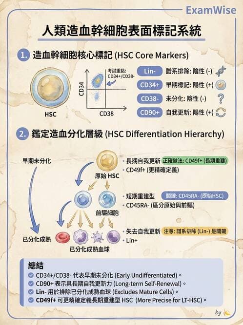 醫檢師 - 白血球生理與形態 - AI 圖文解析預覽