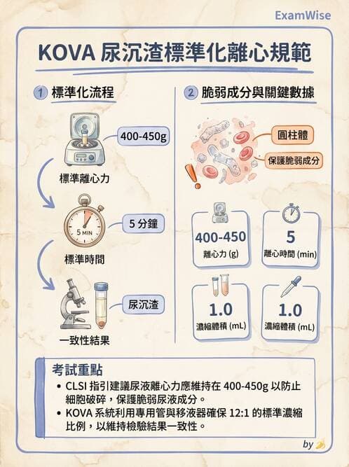 醫檢師 - 尿沉渣鏡檢與物理檢查 - AI 圖文解析預覽