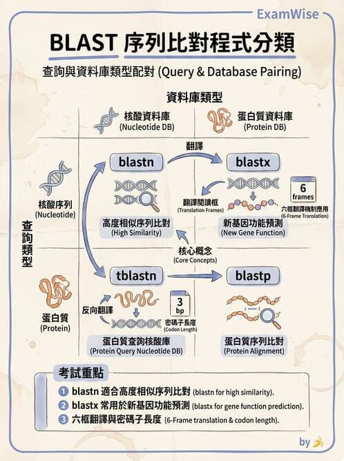 醫檢師 - 基礎分子生物學 - AI 圖文解析預覽