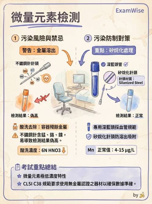 醫檢師 - 電解質與微量元素 - AI 圖文解析預覽