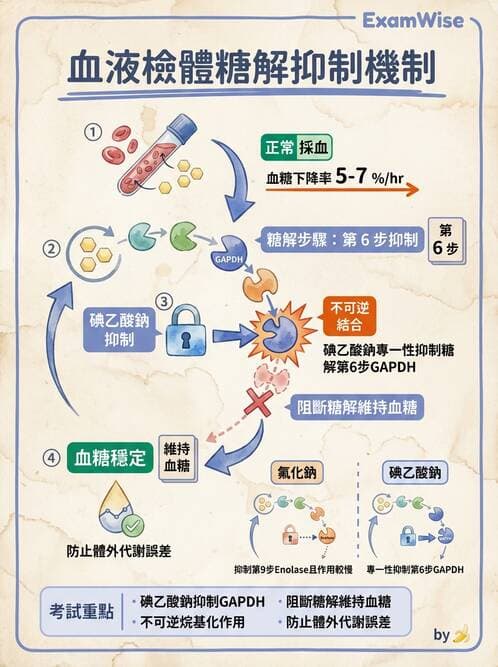 醫檢師 - 醣類代謝與糖尿病 - AI 圖文解析預覽