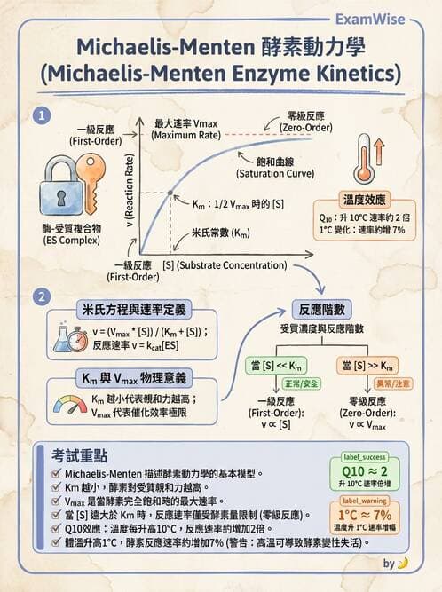 醫檢師 - 臨床酵素學基礎 - AI 圖文解析預覽