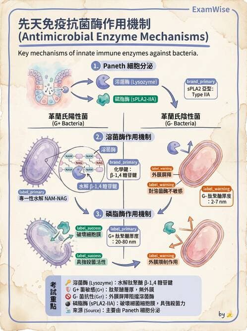醫檢師 - 先天免疫與補體系統 - AI 圖文解析預覽