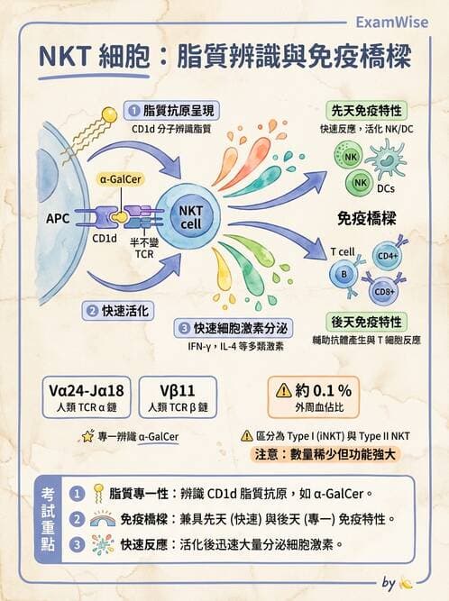 醫檢師 - T細胞發育與功能 - AI 圖文解析預覽