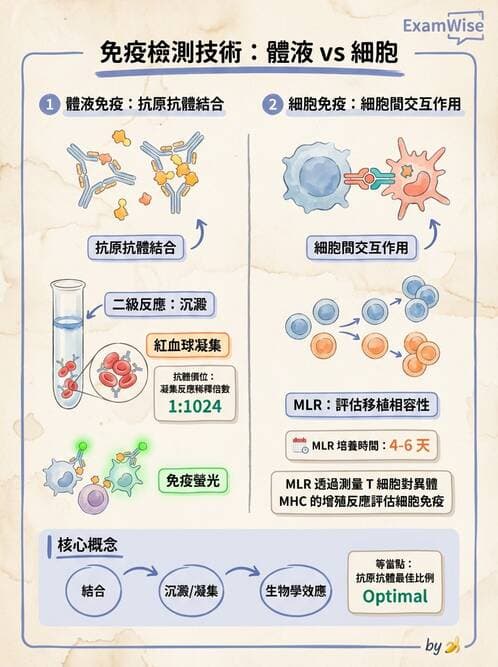 醫檢師 - 實驗室測試免疫法 - AI 圖文解析預覽