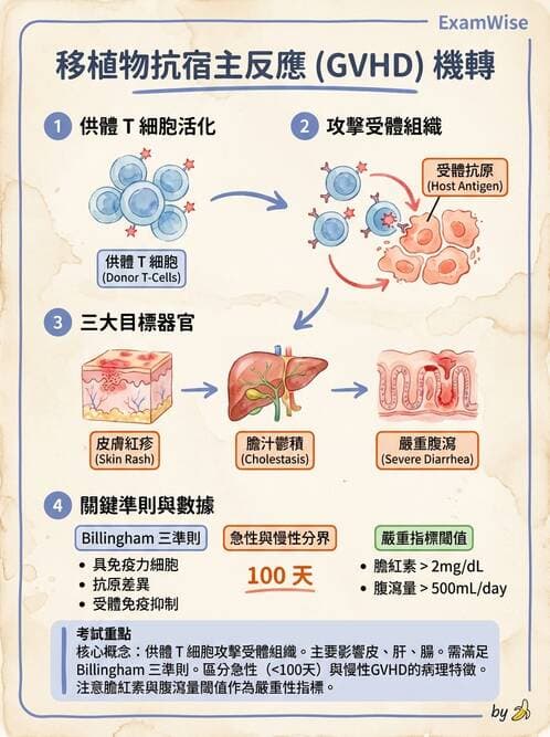 醫檢師 - 組織型與移植免疫學 - AI 圖文解析預覽