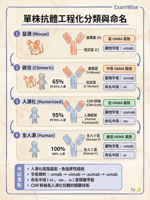 醫檢師 - 免疫球蛋白與抗體 - AI 圖文解析預覽