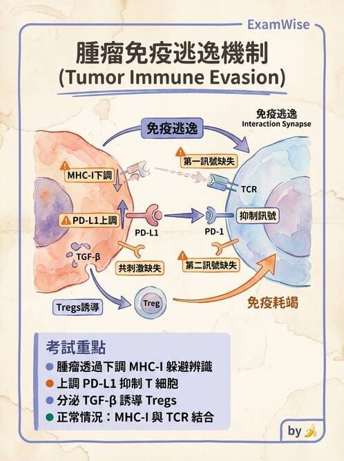 醫檢師 - 腫瘤免疫學免疫療法及疫苗 - AI 圖文解析預覽