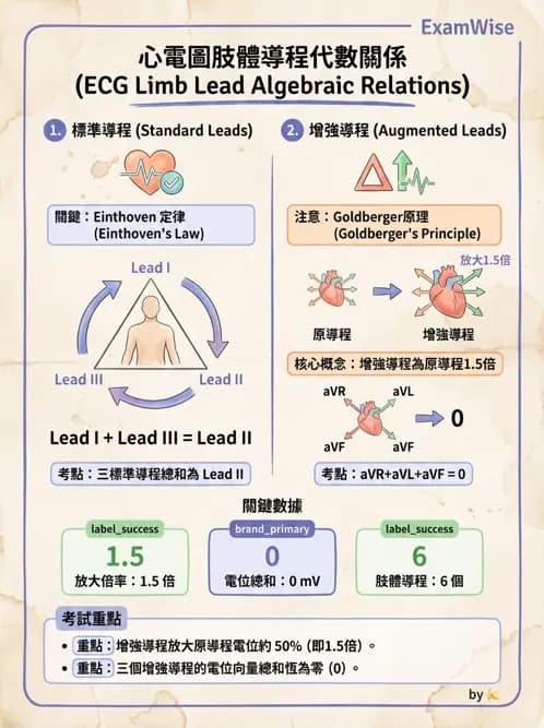 醫檢師 - 心電圖基礎與判讀 - AI 圖文解析預覽