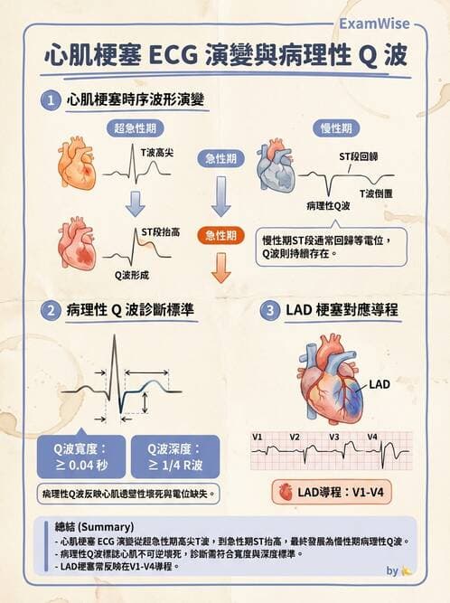 醫檢師 - 心肌病變與特殊心電圖 - AI 圖文解析預覽