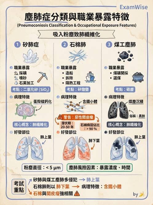 醫檢師 - 物理和化學傷害及營養疾病 - AI 圖文解析預覽
