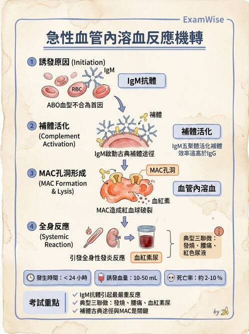 醫檢師 - 輸血反應與血庫品管 - AI 圖文解析預覽