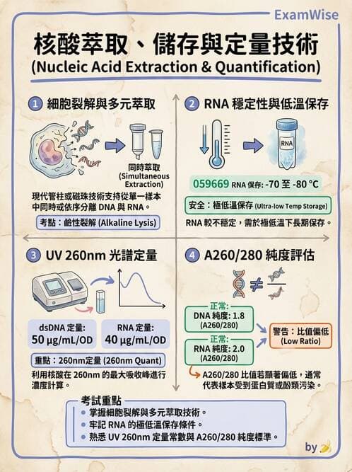 醫檢師 - 基礎分子生物學 - AI 圖文解析預覽