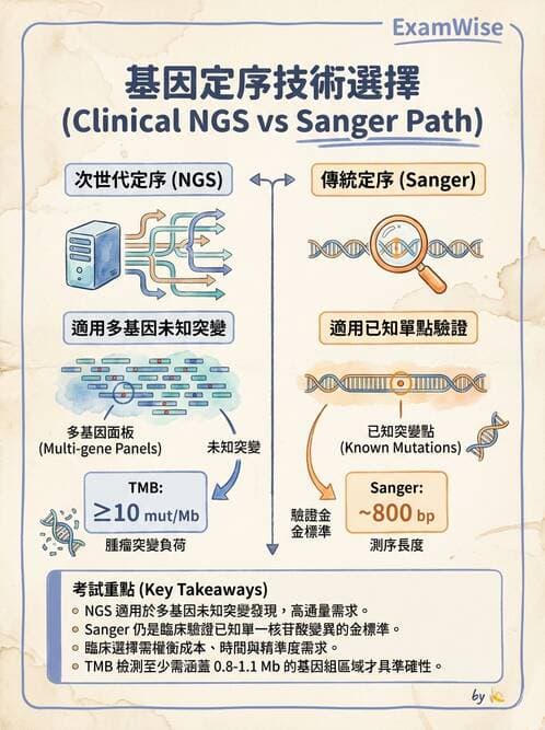 醫檢師 - 定序電泳與表觀分析 - AI 圖文解析預覽