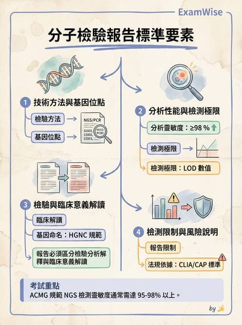 醫檢師 - 分子檢驗品質管理 - AI 圖文解析預覽