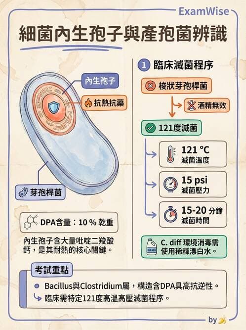 醫檢師 - 實驗室安全與微生物特性 - AI 圖文解析預覽