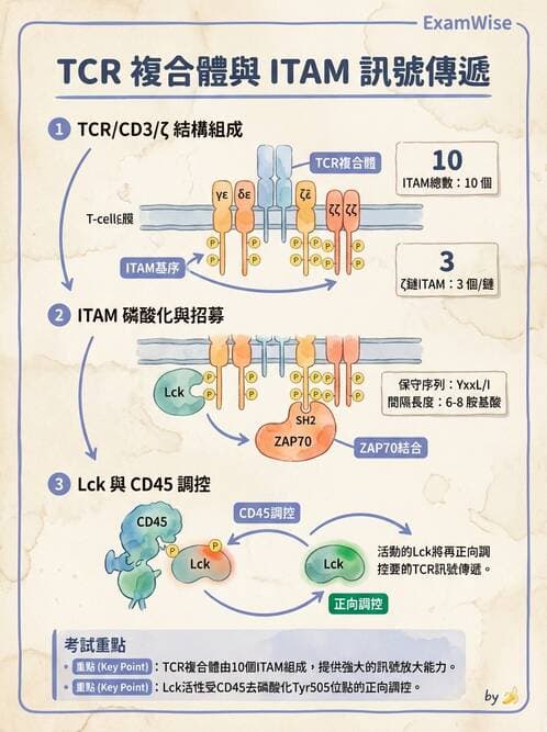 醫檢師 - T細胞發育與功能 - AI 圖文解析預覽