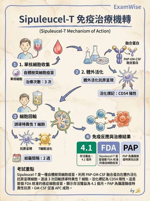 醫檢師 - 腫瘤免疫學免疫療法及疫苗 - AI 圖文解析預覽