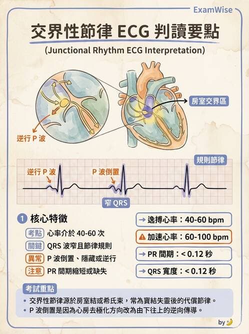 醫檢師 - 心律不整判讀 - AI 圖文解析預覽