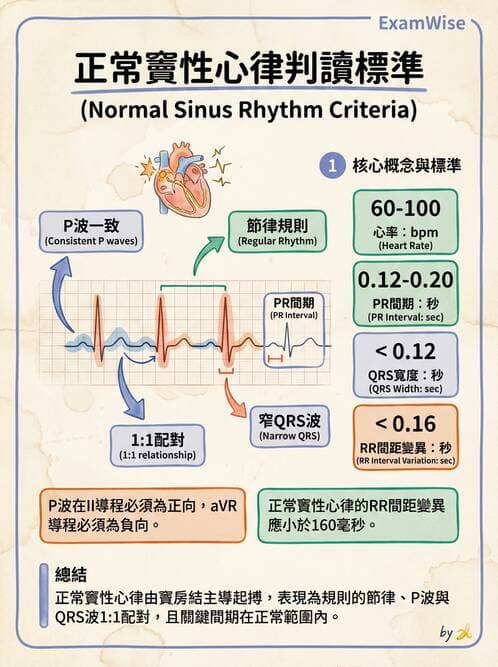 醫檢師 - 心律不整判讀 - AI 圖文解析預覽