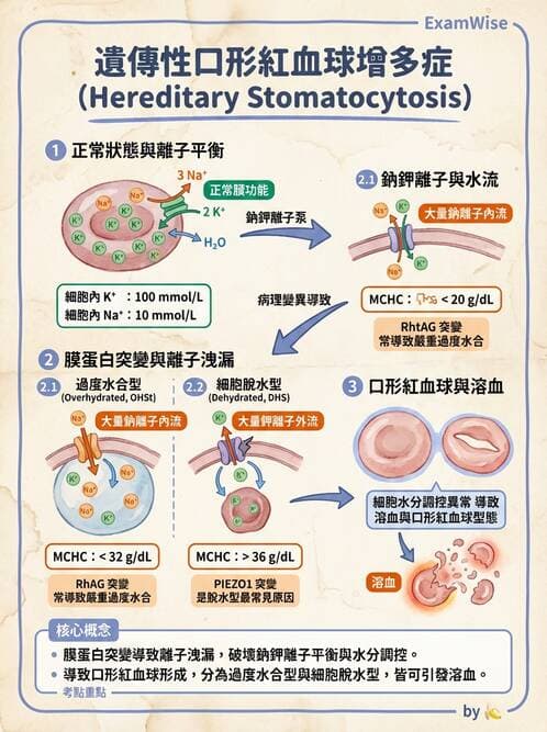 醫檢師 - 溶血性貧血與血色素病變 - AI 圖文解析預覽