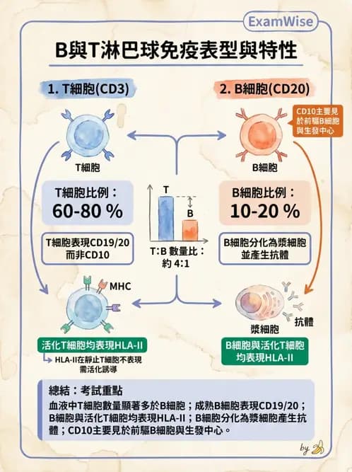 醫檢師 - 白血球生理與形態 - AI 圖文解析預覽