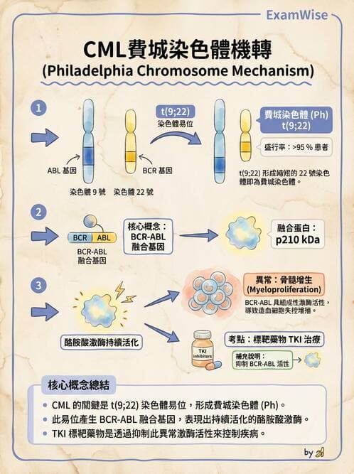 醫檢師 - 慢性血液腫瘤與骨髓增生疾患 - AI 圖文解析預覽