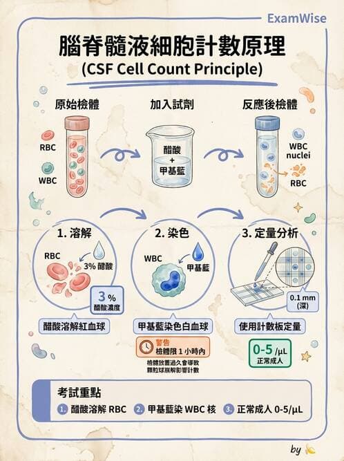醫檢師 - 鏡檢綜合性試題 - AI 圖文解析預覽