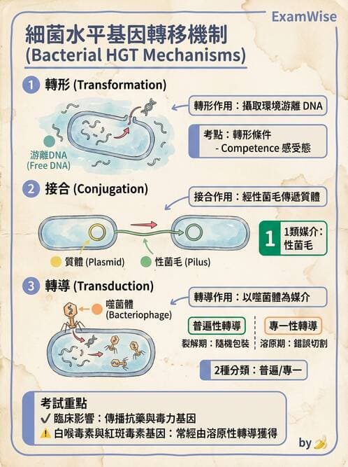 醫檢師 - 實驗室安全與微生物特性 - AI 圖文解析預覽