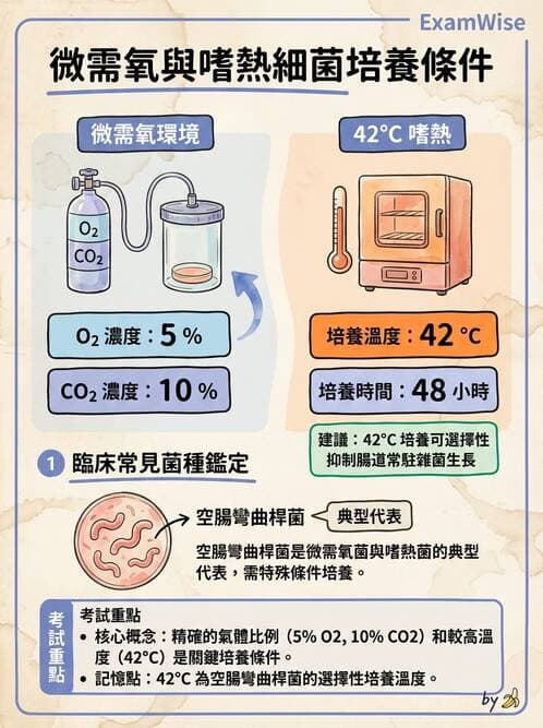 醫檢師 - 腸內菌鑑別方法與培養基 - AI 圖文解析預覽