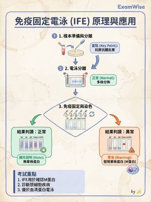 醫檢師 - 血清蛋白與蛋白質檢測 - AI 圖文解析預覽