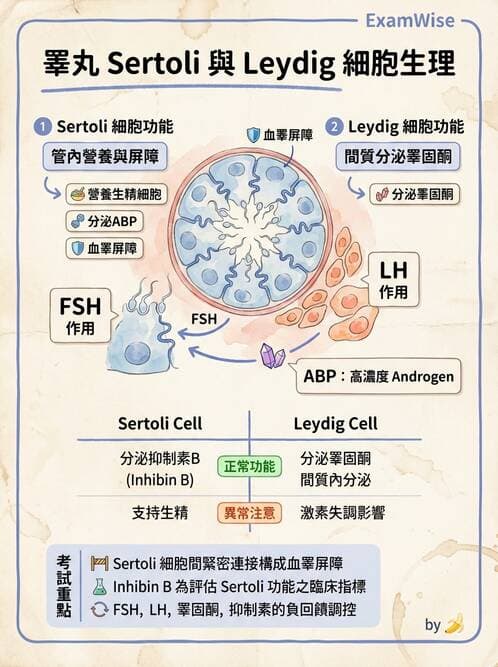 醫檢師 - 腎上腺與生殖內分泌 - AI 圖文解析預覽