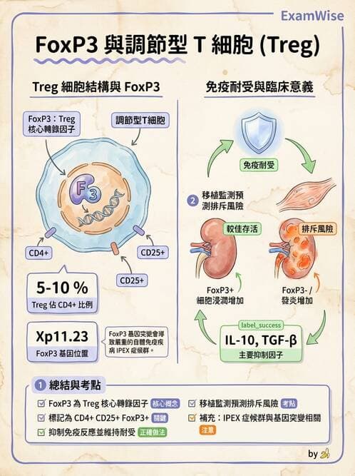 醫檢師 - 組織型與移植免疫學 - AI 圖文解析預覽