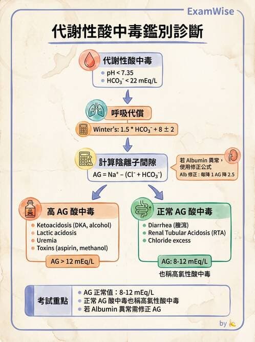 專師 - 酸鹼平衡 - AI 圖文解析預覽