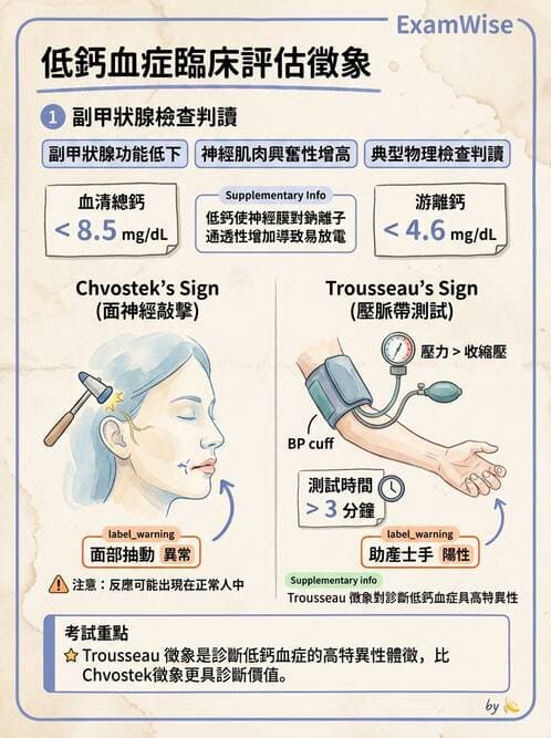 專師 - 副甲狀腺與鈣磷代謝 - AI 圖文解析預覽