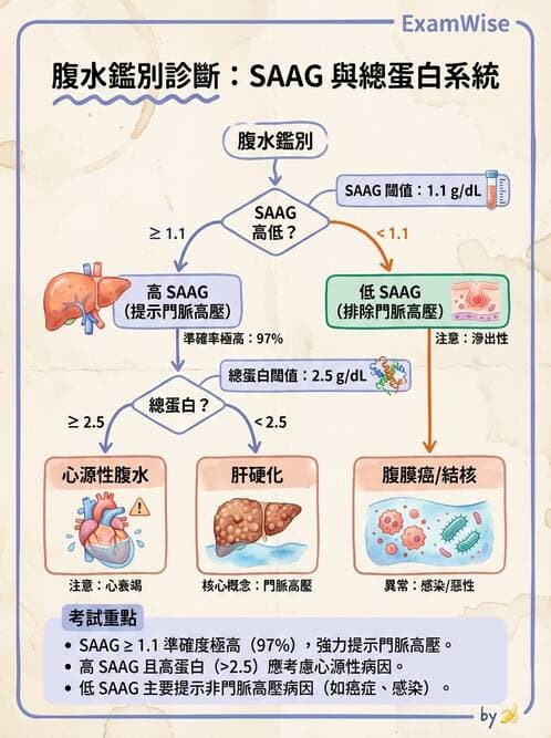 專師 - 肝硬化與併發症 - AI 圖文解析預覽