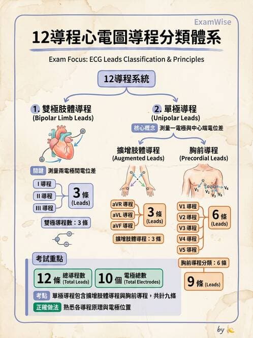 醫檢師 - 心電圖基礎與判讀 - AI 圖文解析預覽