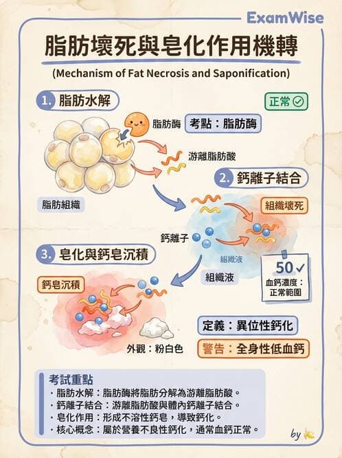 醫檢師 - 細胞傷害、發炎與修復 - AI 圖文解析預覽