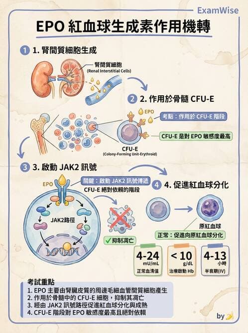 醫檢師 - 紅血球生理與形態 - AI 圖文解析預覽
