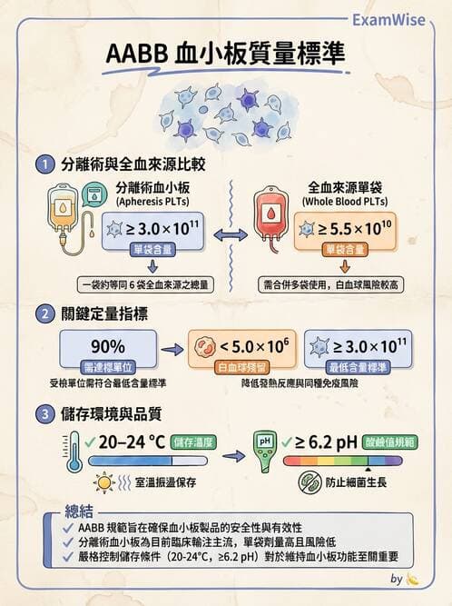 醫檢師 - 血液成分製備與輸血檢查 - AI 圖文解析預覽