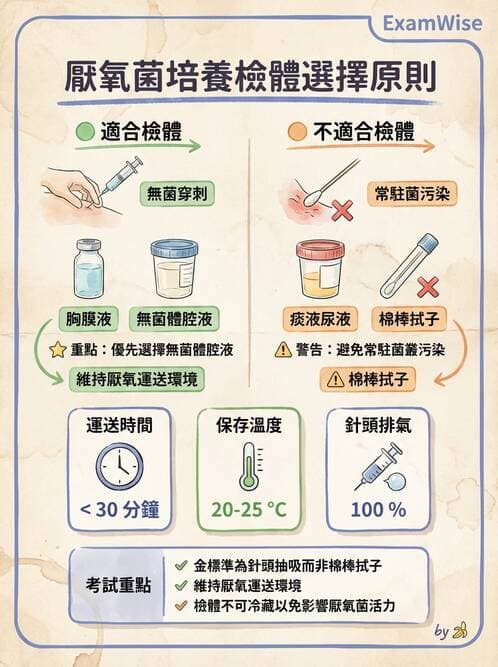 醫檢師 - 厭氧菌 - AI 圖文解析預覽