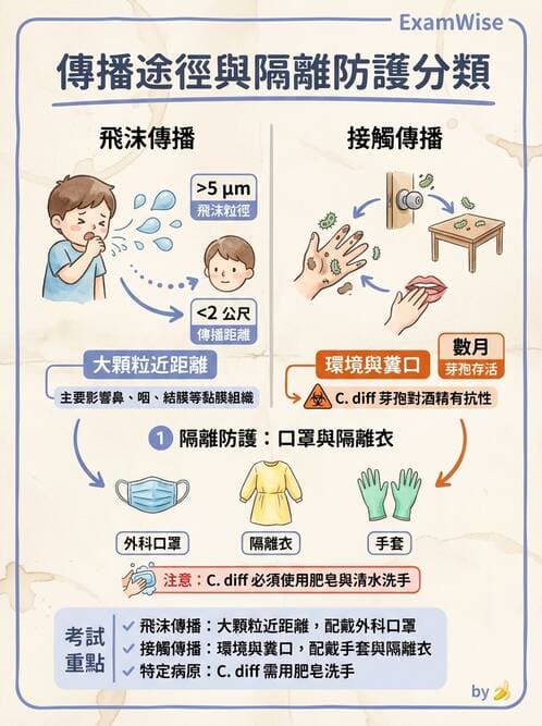 醫檢師 - 感染症與院內感染 - AI 圖文解析預覽