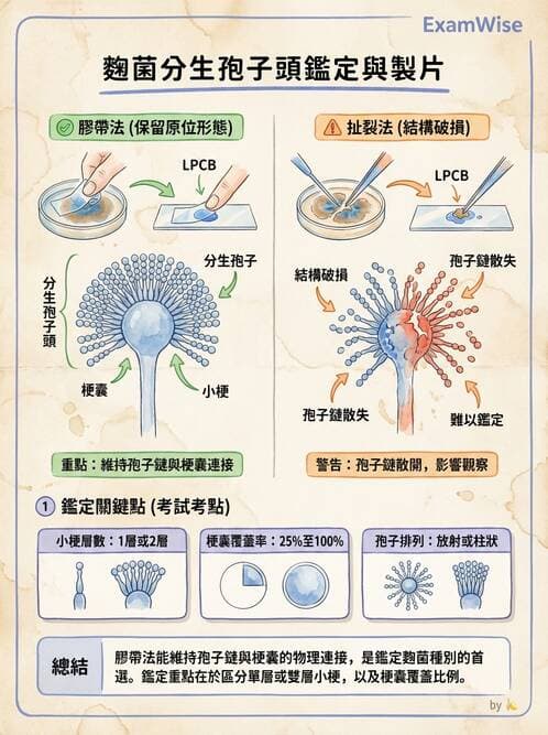 醫檢師 - 真菌診斷與治療 - AI 圖文解析預覽