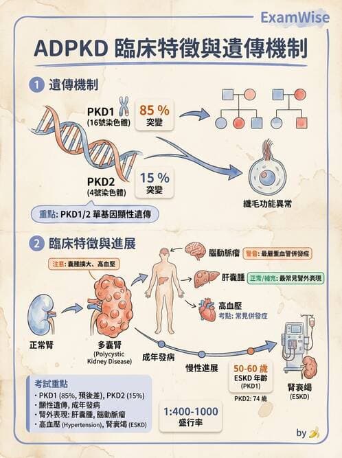 醫檢師 - 腎臟機能與代謝評估 - AI 圖文解析預覽
